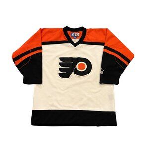 Vintage 1990's Starter Philadelphia Flyers NHL Hockey Jersey Youth Small/Medium